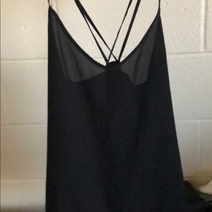 Strappy V Neck Tank Top